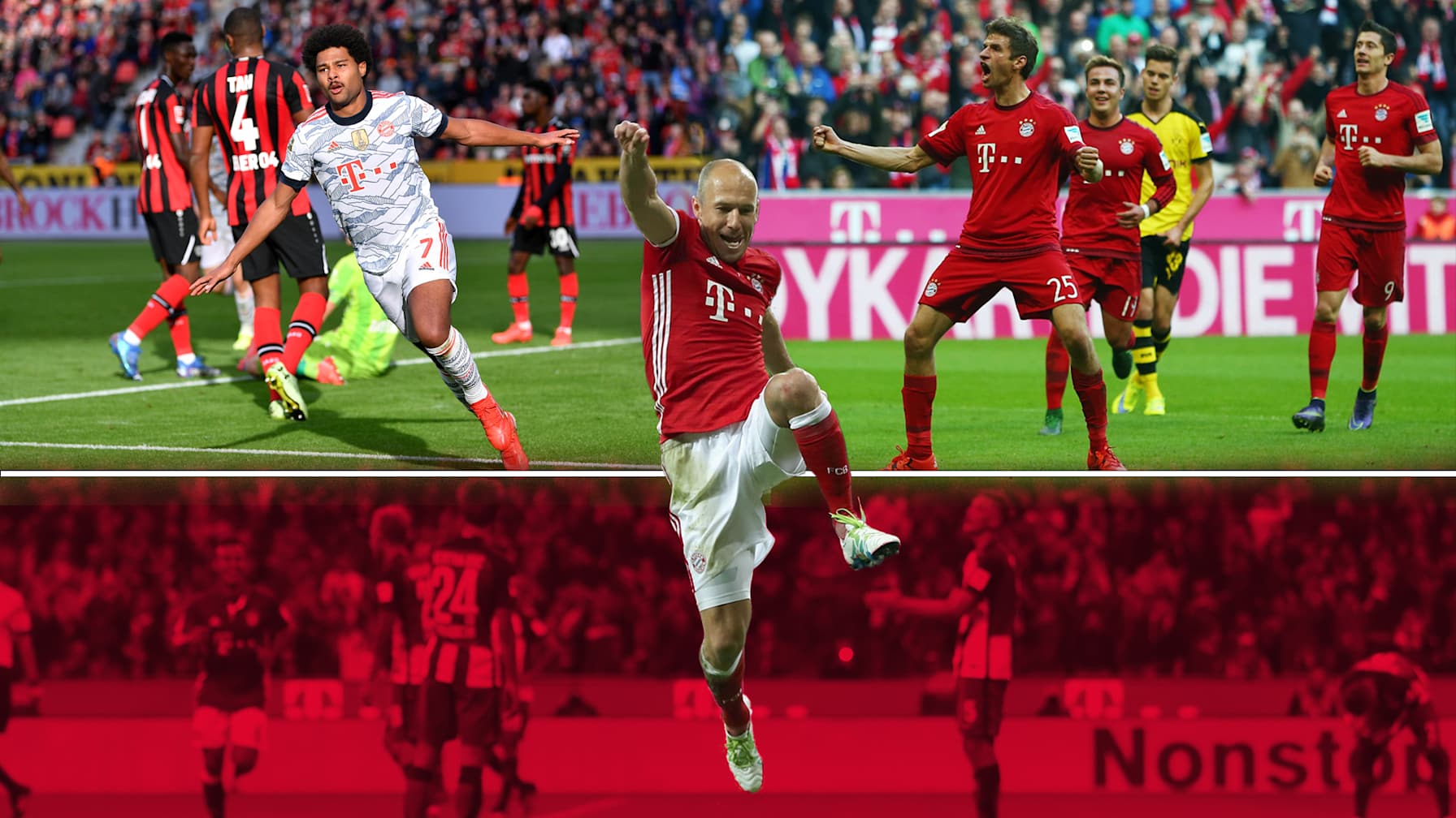 Bayern's run in top-of-the-table clashes