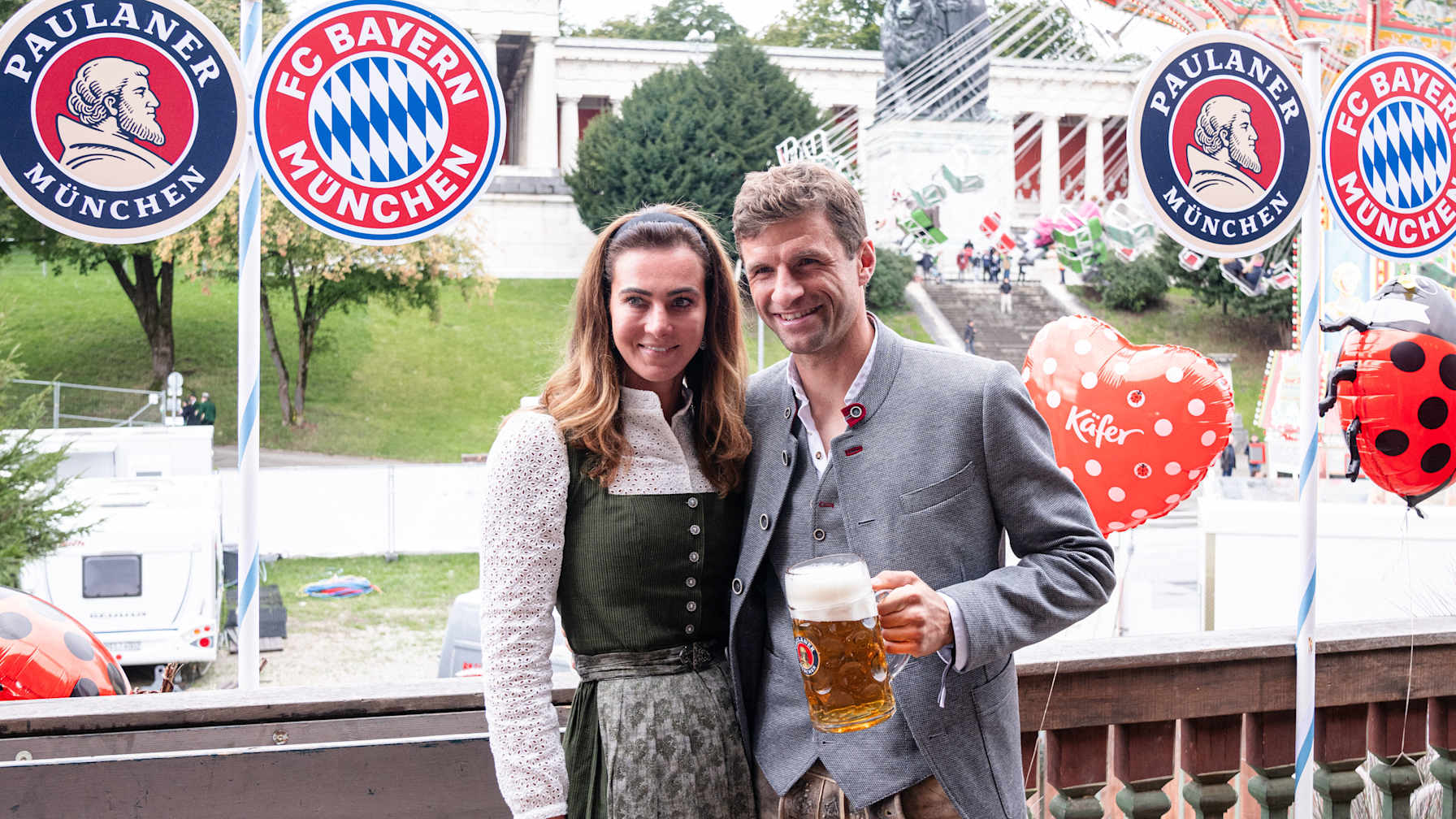 FC Bayern auf dem Oktoberfest