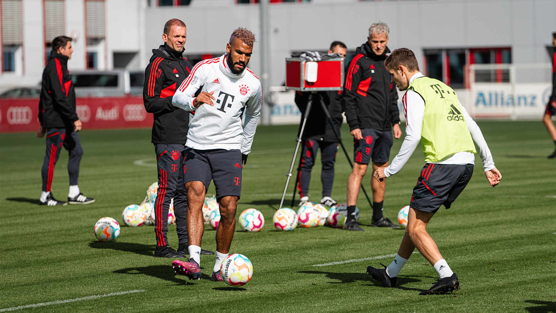 Eric Maxim Choupo-Moting Training FC Bayern