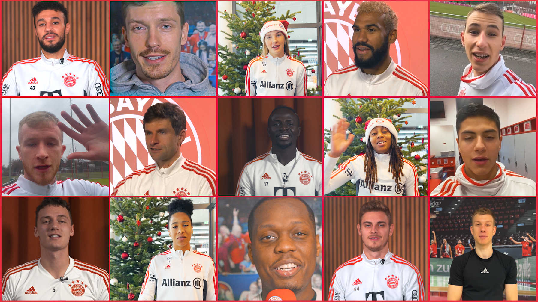 Weihnachtsgrüße, FC Bayern