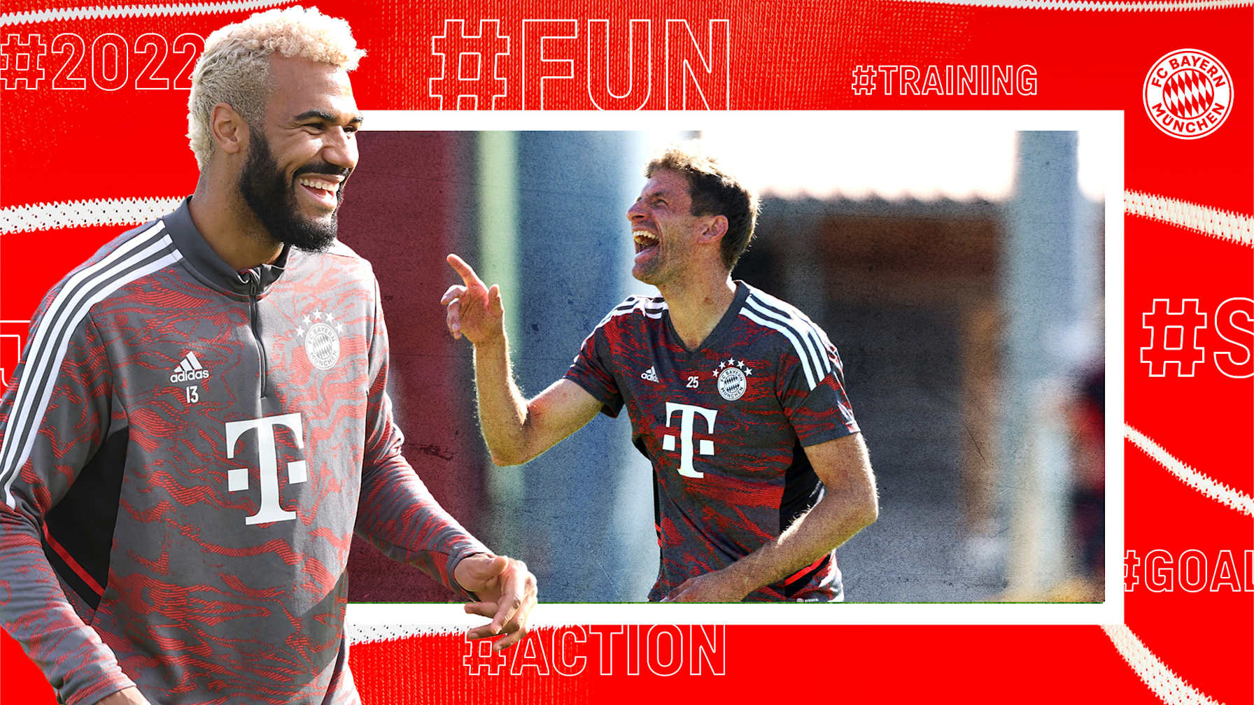los momentos más divertidos de los entrenamientos del Bayern en 2022