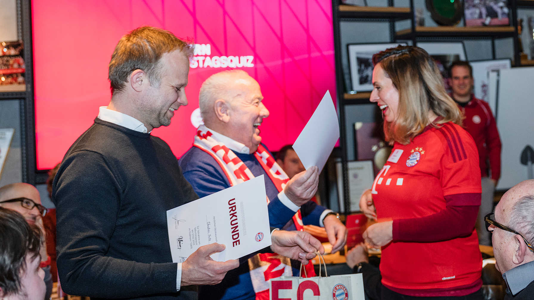 Folkmann, Mennekes FC Bayern Quiz-Abend