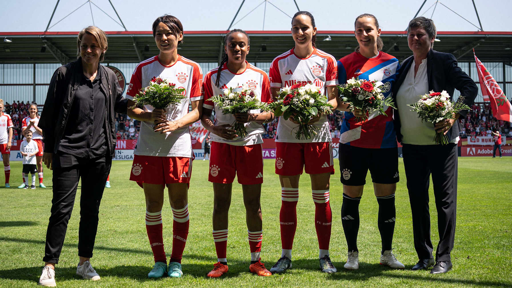 FC Bayern Women, Danner, Rudelic, Kumagai, Benkarth, Laurent