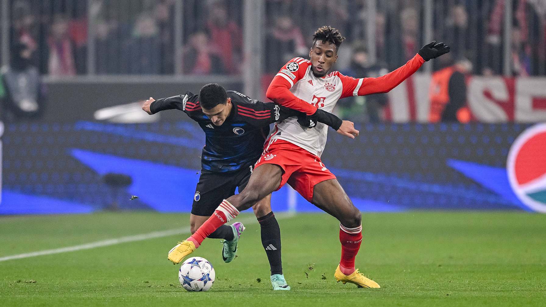 Spielszene FC Bayern - FC Kopenhagen