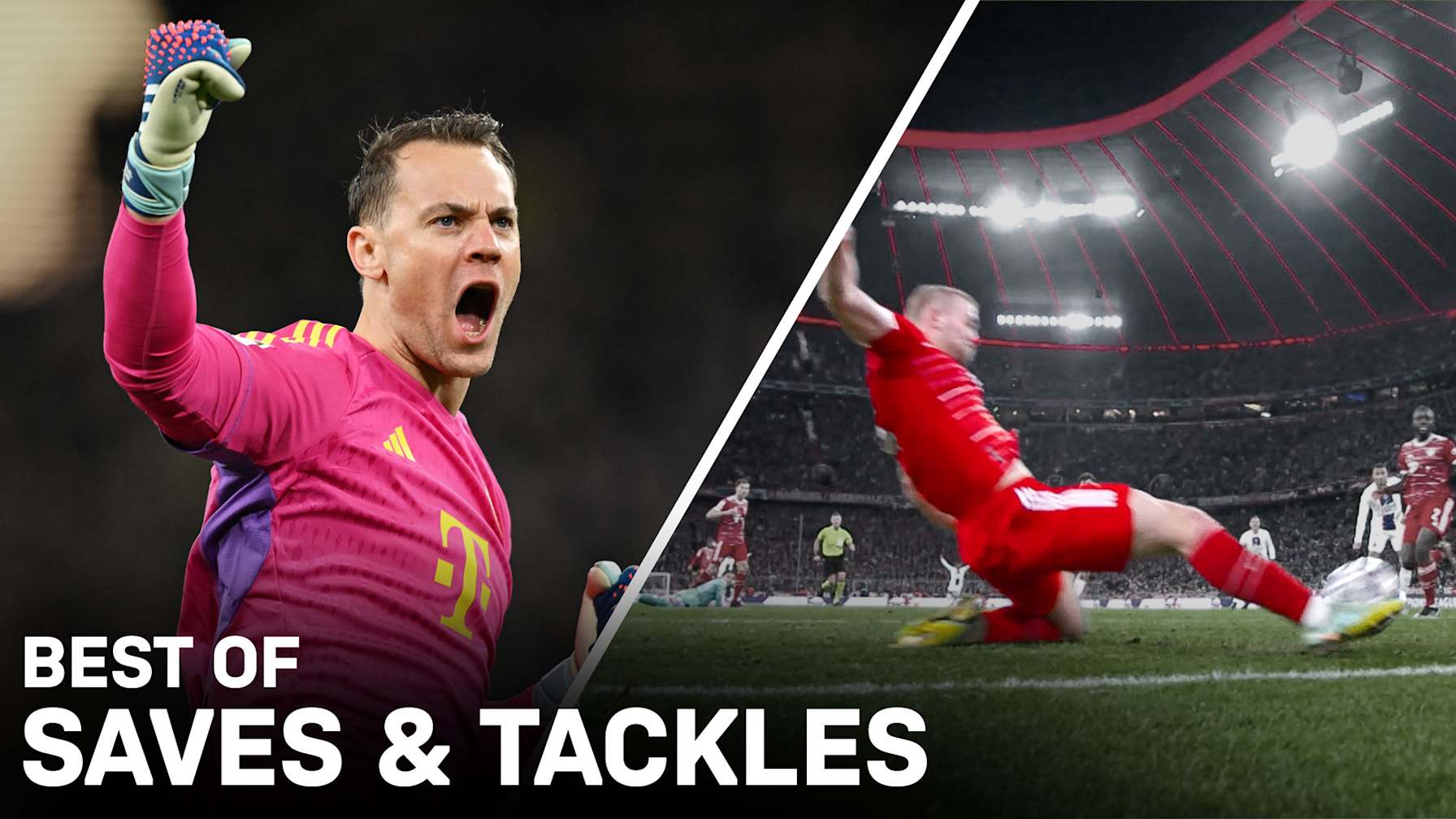 Best of FC Bayern Saves & Tackles 2023