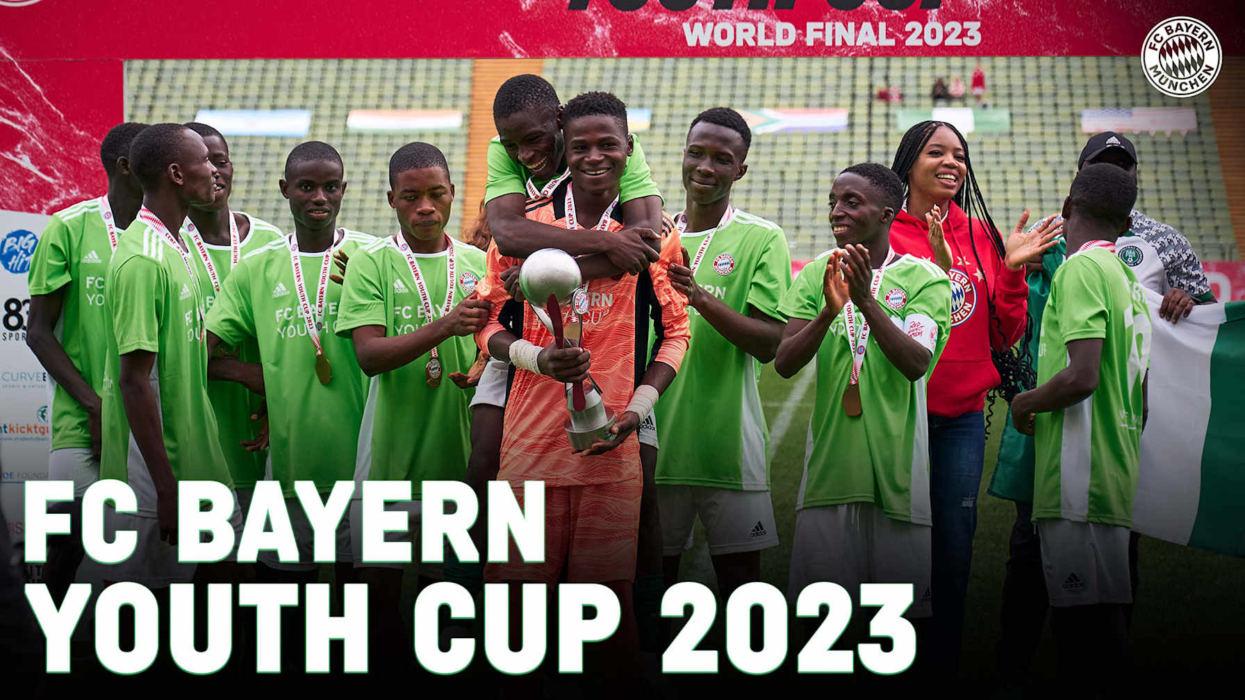 Team Nigeria won the FC Bayern Youth Cup 2023.