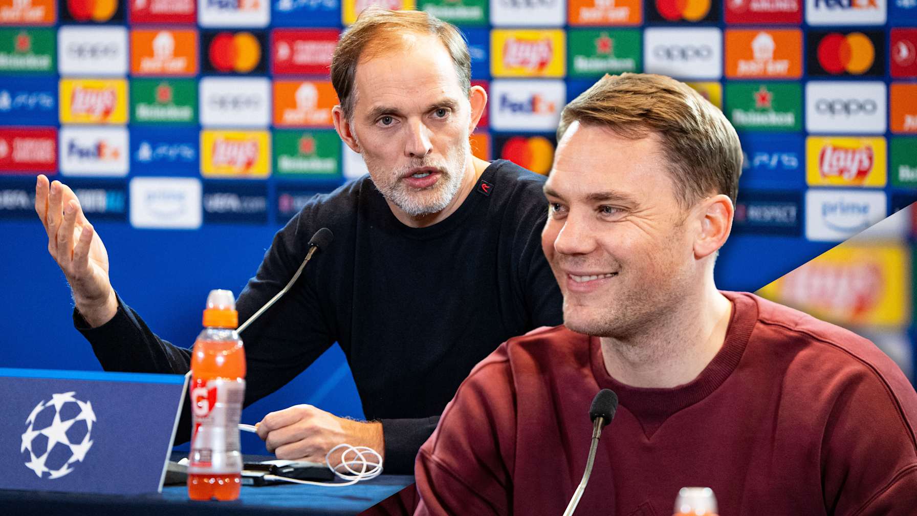 Pressekonferenz vor dem Spiel Lazio Rom vs. FC Bayern im Video