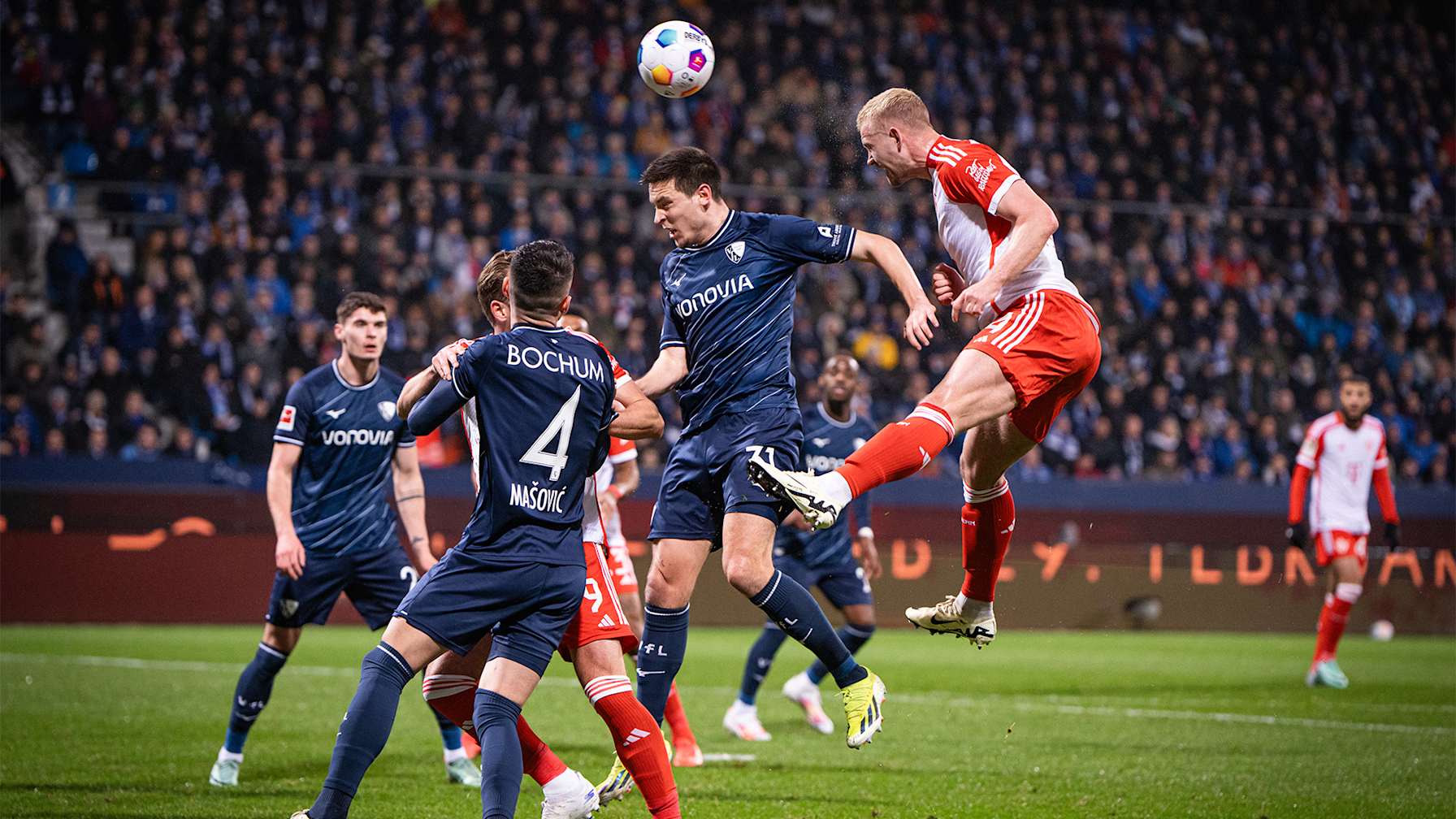 Spielszene aus der Bundesliga-Partie VfL Bochum - FC Bayern