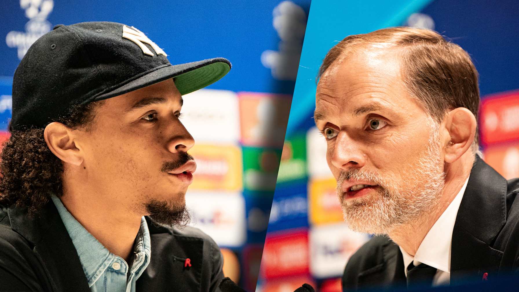 Pressekonferenz vor dem Spiel FC Arsenal vs. FC Bayern im Video