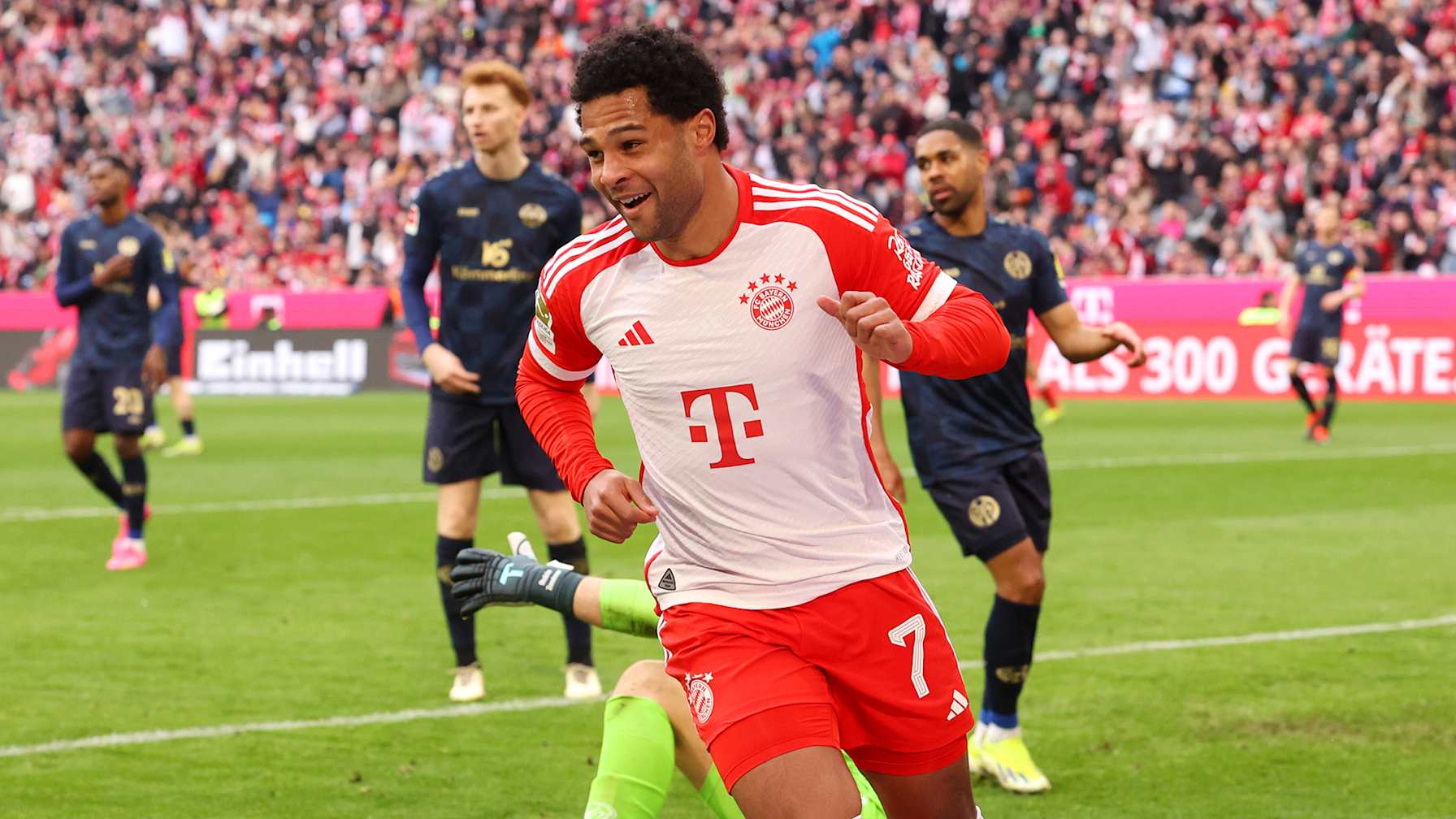 Serge Gnabry wins March 2024 Goal of the Month