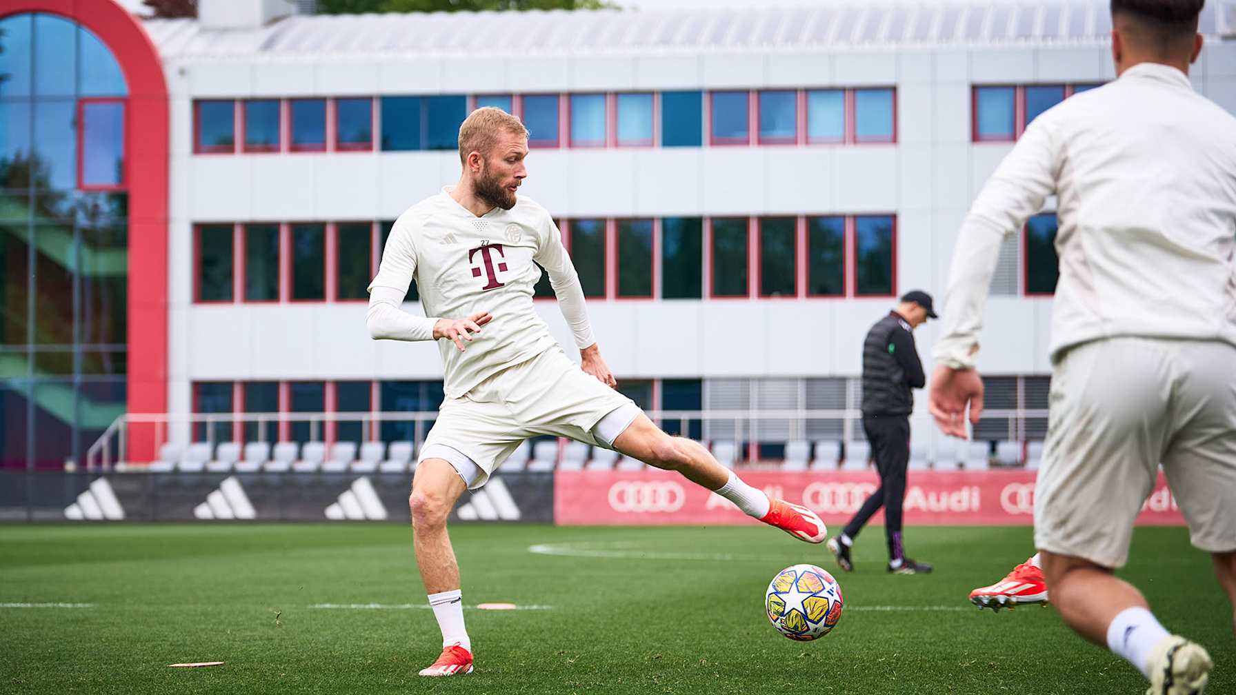 Training des FC Bayern vor dem Champions League-Spiel gegen Real Madrid