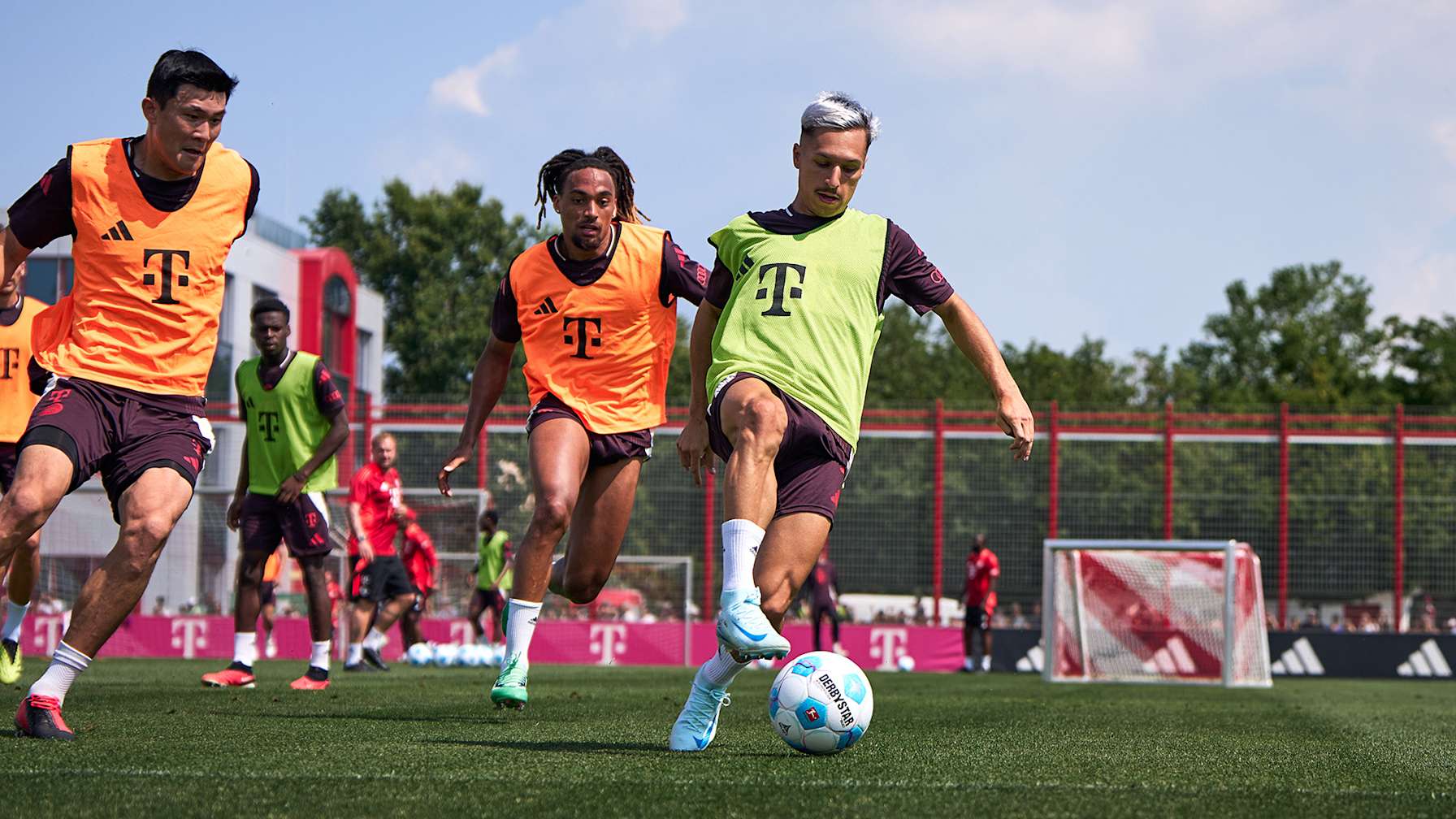 FC Bayern open training session in 2024/25 pre-season