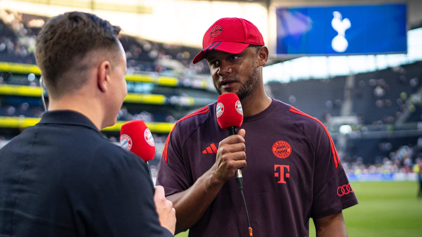 Entrevista a Vincent Kompany tras el amistoso contra los Spurs