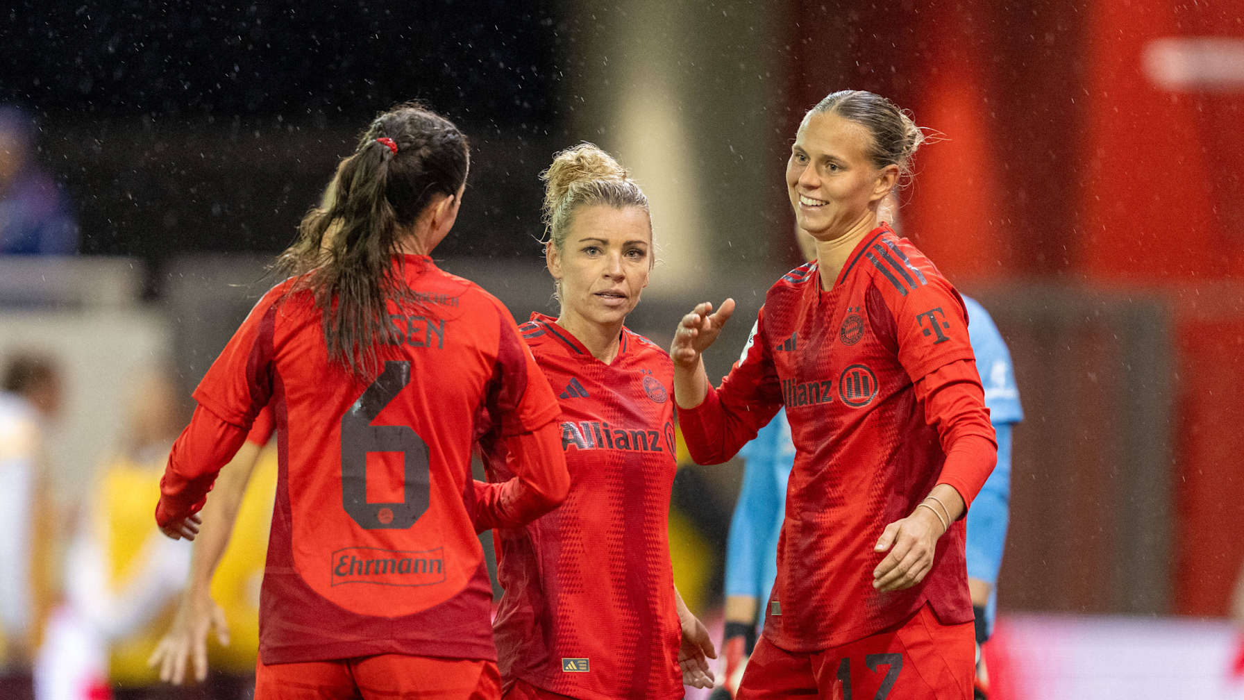 Klara Bühl nach dem Spiel gegen RB Leipzig
