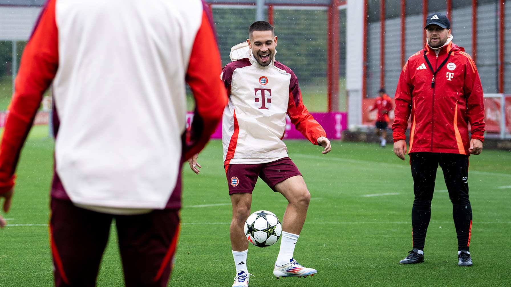 Bayern training Champions League Dinamo Zagreb