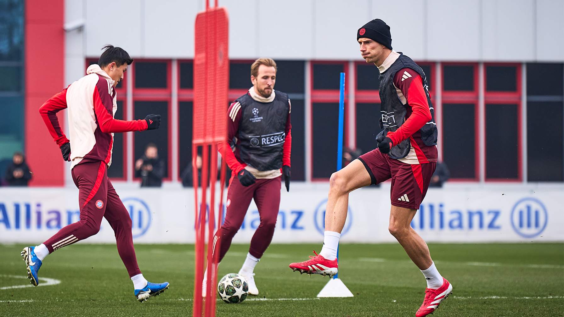 Training Bayern Champions League Celtic