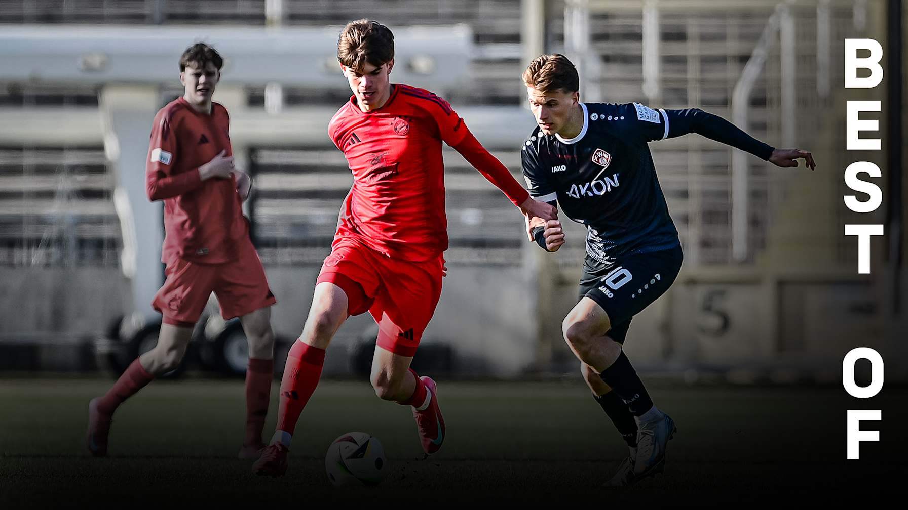 Guido Della Rovere im Spiel der FC Bayern Amateure gegen die FC Würzburger Kickers