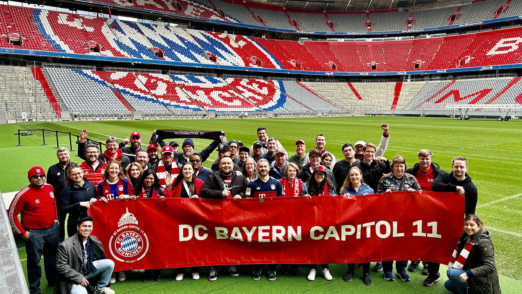 DC Bayern Capitol 11 fan club in Allianz Arena