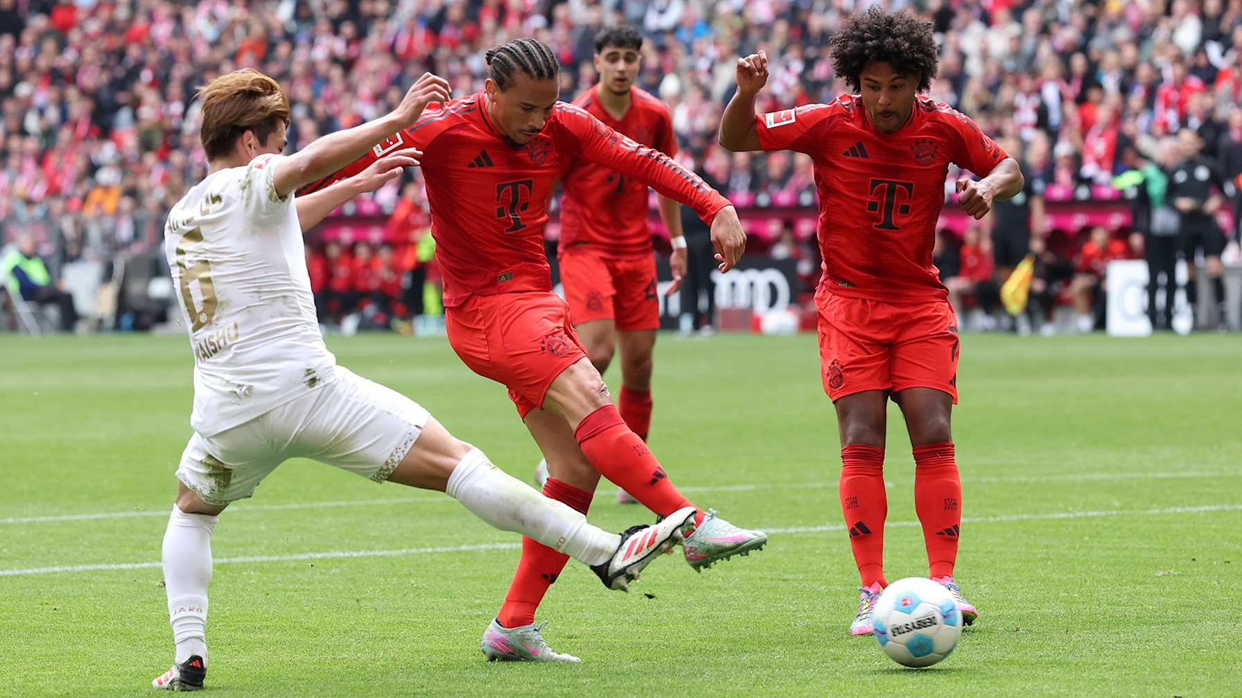 Scene from FC Bayern v FSV Mainz