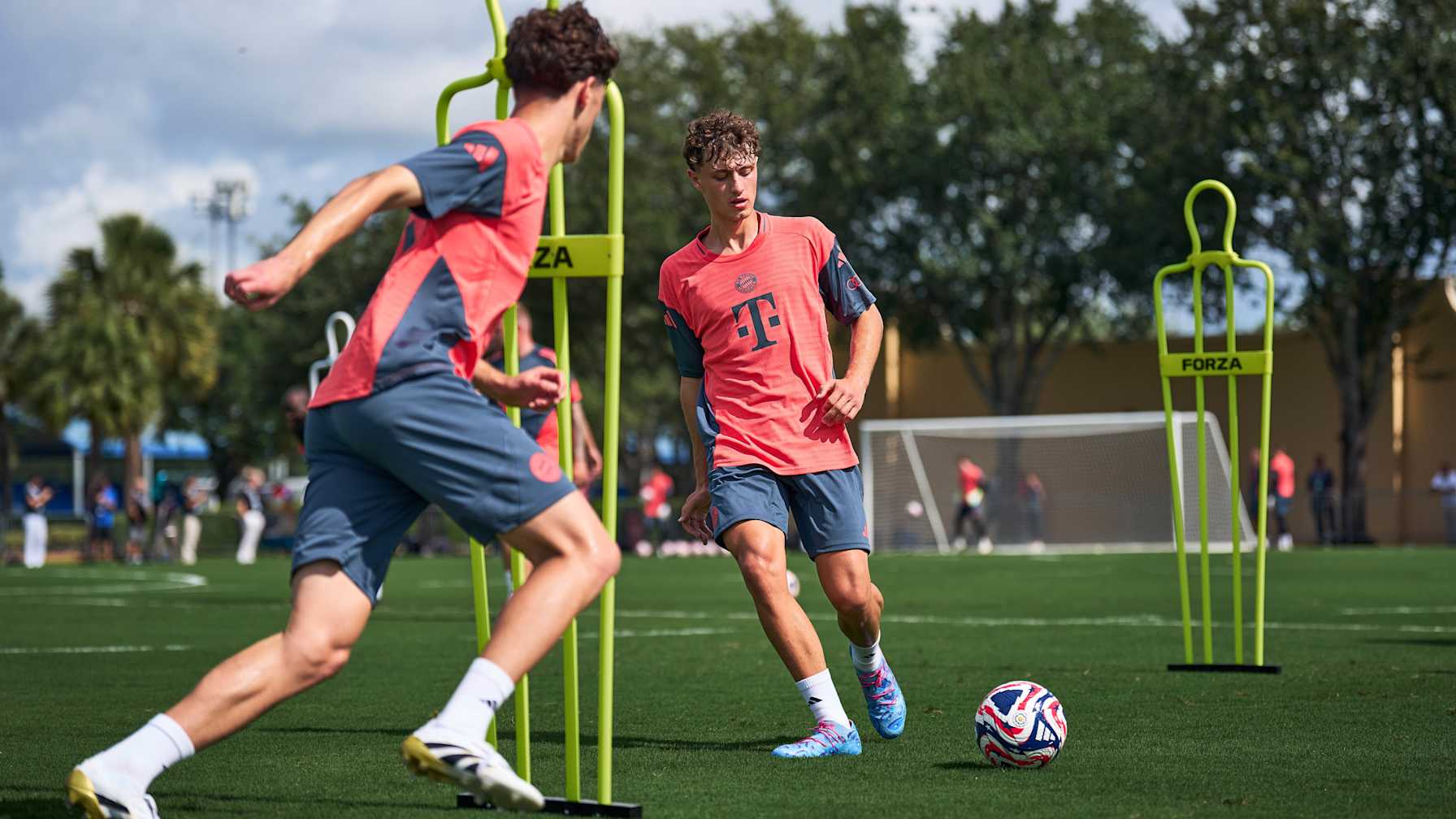 Maurice Krattenmacher im Training in Orlando