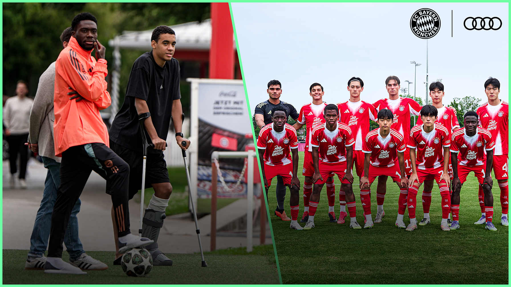 FC Bayern World Squad 2025 - title image of the second part of the film