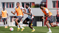 Alphonso Davies Training FC Bayern