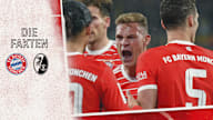 Zahlen und Fakten zum Bundesliga-Spiel FC Bayern - SC Freiburg