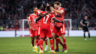 FC Bayern Jubel SC Freiburg