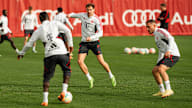 Goretzka FC Bayern Training