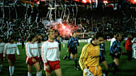 Bayern München gegen Inter Mailand im Dezember 1988.