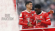 Zahlen und Fakten zum Bundesliga-Spiel Bayer 04 Leverkusen - FC Bayern