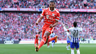Serge Gnabry celebration FC Bayern Hertha BSC