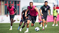 Training, FC Bayern, Harry Kane