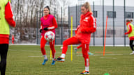 FC Bayern Frauen in Vorbereitung auf AS Rom