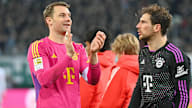 Manuel Neuer and Leon Goretzka