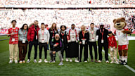 FC Bayern Red against Racism