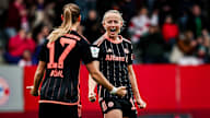 Lea Schüller, Klara Bühl, Jubel, FC Bayern Women vs. RB Leipzig