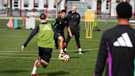Training der FC Bayern Amateure vor dem Regionalliga-Spiel gegen Aubstadt