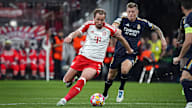 Szene der Partie FC Bayern - Real Madrid in der Champions League