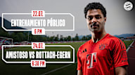 Resumen de las fechas de la concentración del FC Bayern en Tegernsee 2024