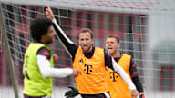 Harry Kane Training Bayern