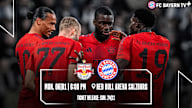 Graphic: Announcement of Red Bull Salzburg - FC Bayern friendly on 06 January 2025