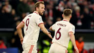 Harry Kane (li.) und Joshua Kimmich klatschen ab