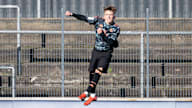 Lennart Karl jubelt nach seinem Führungstreffer in Köln.