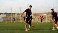 Szene aus dem Training der U19
