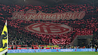 Choreo der FC Bayern-Fans vor dem Auswärtsspiel beim VfB Stuttgart