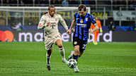 Szene der Partie Inter Mailand - FC Bayern in der Champions League