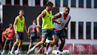 Die Bilder des Abschlusstrainings des FC Bayern vor dem Franz Beckenbauer-Supercup beim VfB Stuttgart