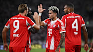 Luis Díaz celebra su gol para el 0-2 en la Supercopa Franz Beckenbauer entre el VfB Stuttgart y el FC Bayern.