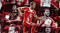 Grafik mit Bildern von Harry Kane